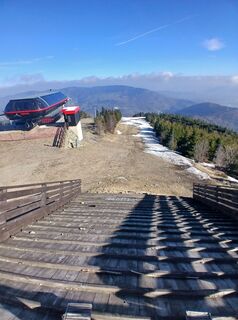 Photo de Daniel Kremiec le long du parcours