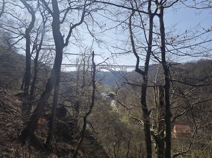 Zdjęcie z Björn Heun wzdłuż trasy