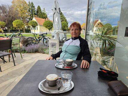 Photo de Luboš Franta le long du parcours