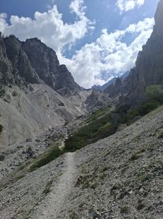 Zdjęcie z Michael Putz wzdłuż trasy