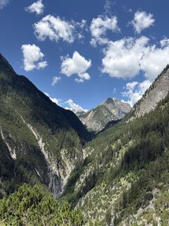 Foto von Egon Dullinger entlang der Tour