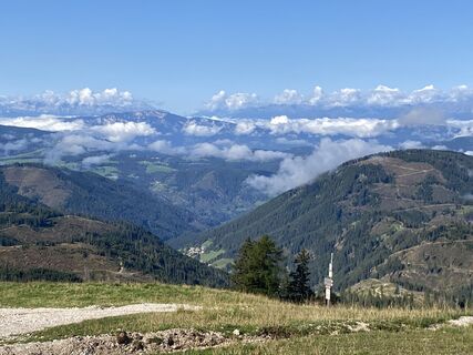 Photo de Peter Waltriny le long du parcours