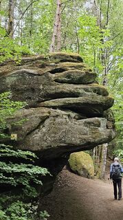 Fotografia z Rosmarie Ball na trase