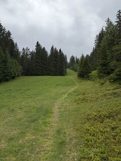 Foto von Marielle van Gent-Bos entlang der Tour