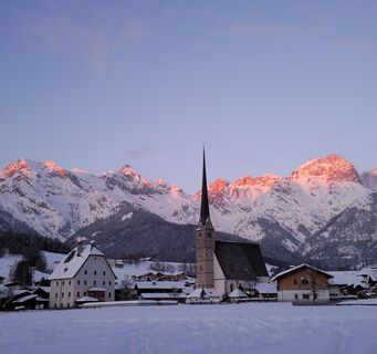 Abendstimmung in Maria Alm