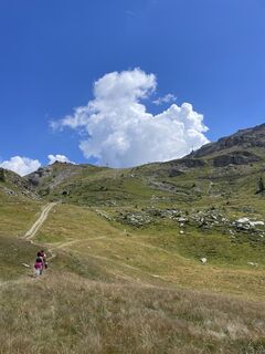 Photo de Riccardo Corbari le long du parcours