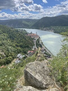 Foto von Franz Stumvoll entlang der Tour