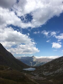 Foto von Frédéric Lagandré entlang der Tour