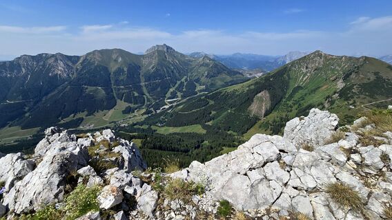 Photo de Veronika Strauss le long du parcours