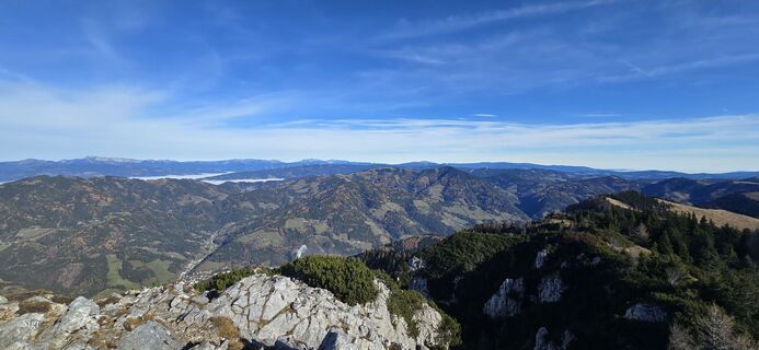 Foto von Siegfried Sauseng entlang der Tour