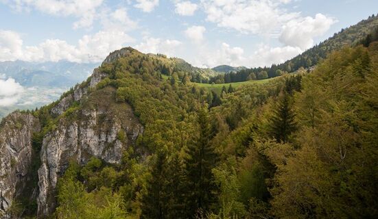 Auf dem Weg zur Malga di Tenno