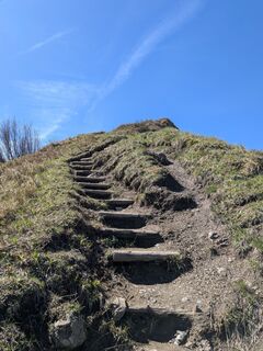 Foto von Sabrina Hackel entlang der Tour