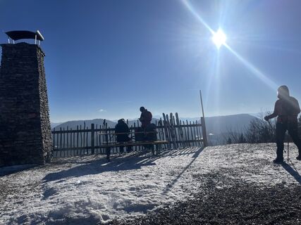 Foto von Martin Resch entlang der Tour