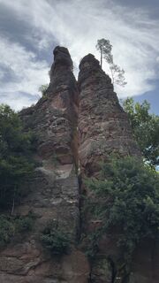 Photo de Stefan Mangold le long du parcours