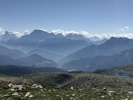 Foto von Raffael Thome entlang der Tour