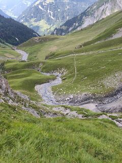 Photo de Peter Seliner le long du parcours