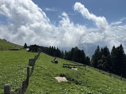 Photo de Heinz Sperl le long du parcours