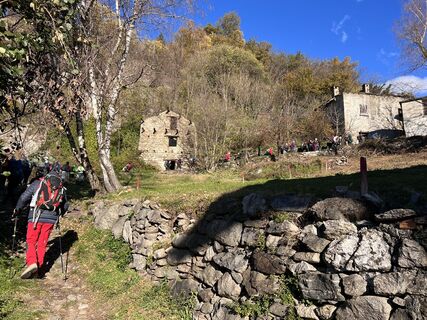 Zdjęcie z Natale Maffioletti wzdłuż trasy