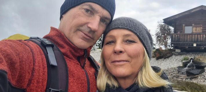 Foto fra Arno Burtscher undervejs på turen