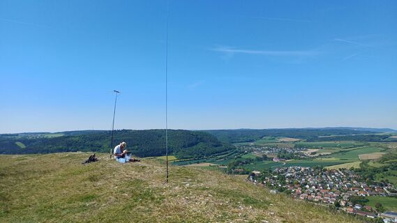 Foto von Andreas Höpner entlang der Tour