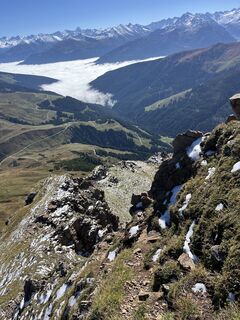 Photo de Stefan Lukas Vogl le long du parcours