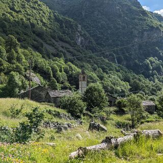 Talorno in der Ferne