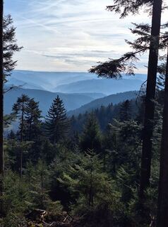 Foto von Katharina entlang der Tour