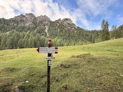 Foto von Hans Peter Gröchenig entlang der Tour