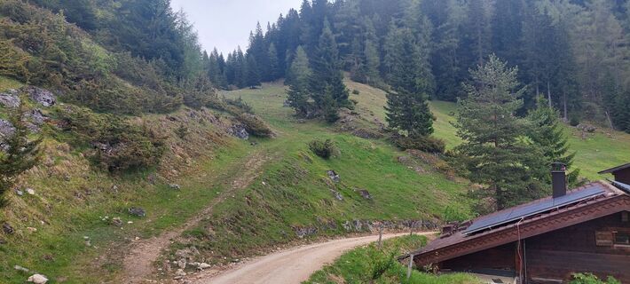 Foto von Kurt Mauracher entlang der Tour