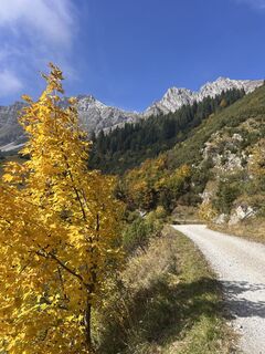 Photo de Andreas Zenleser le long du parcours