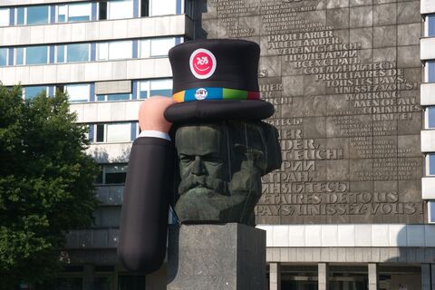 Karl-Marx-Monument in Chemnitz