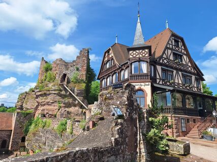 Foto von Katharina entlang der Tour