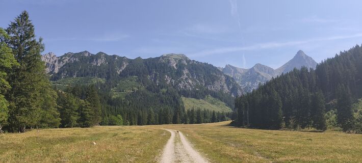 Photo de Siegfried Scholz le long du parcours