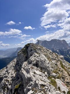 Foto von Bernhard Schmid entlang der Tour