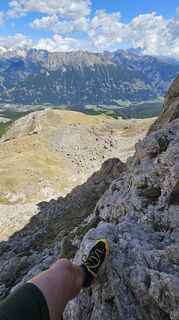 Foto von Alessio Sacco entlang der Tour