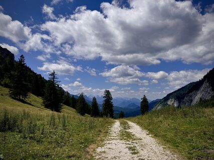Foto von Beatrix Hefler entlang der Tour