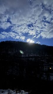 Zdjęcie z Sebastian Hütter wzdłuż trasy