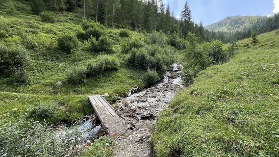 Foto de Katja Hechler a lo largo del recorrido
