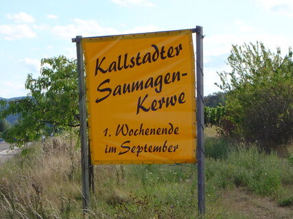 Die Saumagenkerwe in Kallstadt - eine Institution im Weinfestkalender
