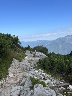 Foto von Peter Berger entlang der Tour