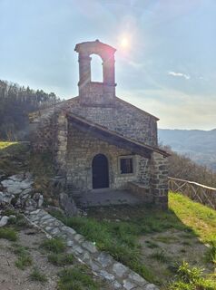 Photo de Fabrizio Plesnizer le long du parcours