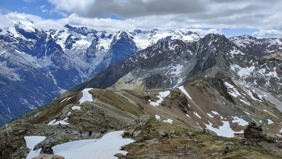 Foto von Andreas Schlosser entlang der Tour