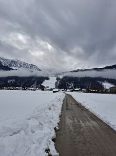 Foto von Veronika Podlešáková entlang der Tour