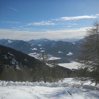 Blick ins Drautal und zum Weißensee
