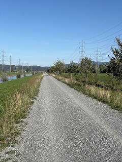 Foto von Ewald Zweifel entlang der Tour