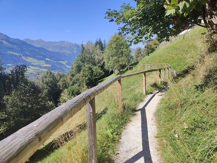 Foto von Lena Eder entlang der Tour