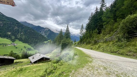 Foto von Katja Hechler entlang der Tour