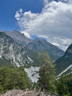 Fotografia z Thomas Pfiffner na trase