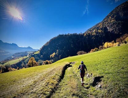 Foto von Jürgen Pollo entlang der Tour