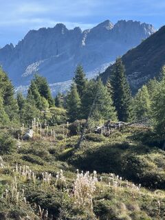 Photo de Agnese Martinelli le long du parcours